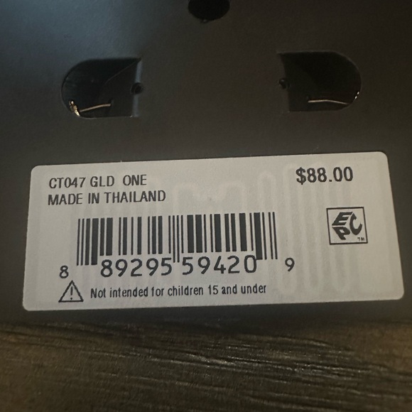 Coach Pavé Hoop Earrings - Picture 4 of 4